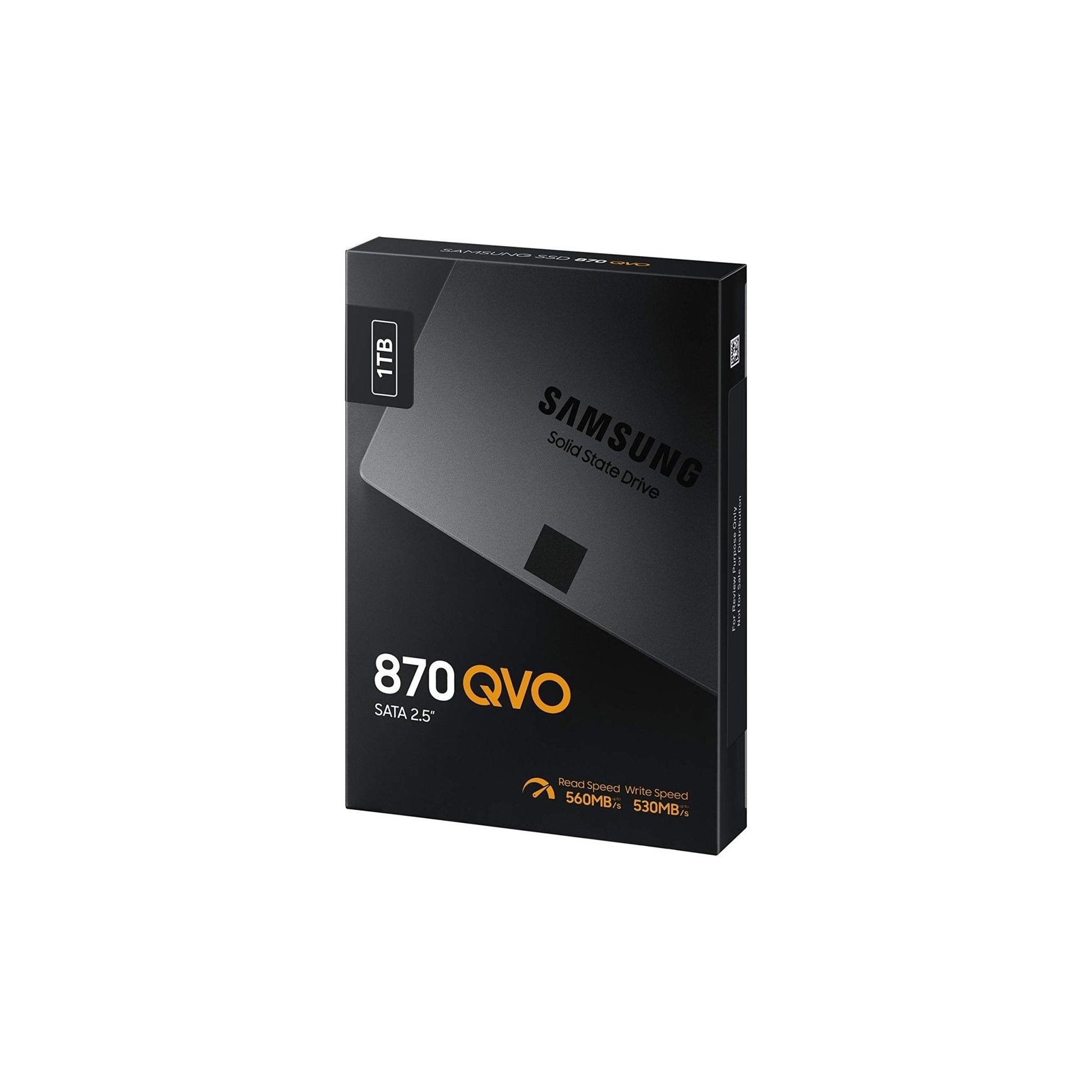 Samsung 870 Qvo 2,5 Inch 1TB SSD, MZ-77Q1T0BW, 1 stuk - NLMAX
