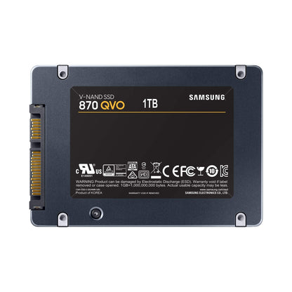 Samsung 870 Qvo 2,5 Inch 1TB SSD, MZ-77Q1T0BW, 1 stuk - NLMAX