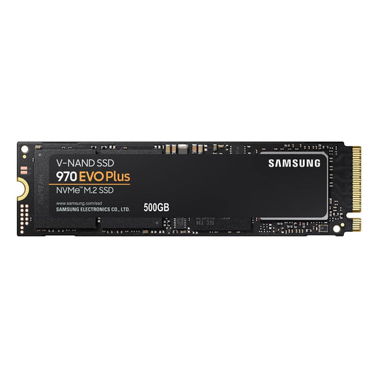 Samsung 970 EVO Plus MZ-V7S500BW , Internal NVMe M.2 SSD, 500 GB, Up to 3,500 MB/s sequential read - NLMAX