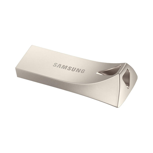 Samsung Bar Plus 256GB Type-A 400MB/s USB 3.1 Flash Drive Champagne Silver - NLMAX