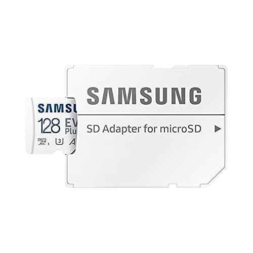 Samsung Evo Plus 128 GB microSD SDXC U3 Class 10 A2 geheugenkaart 130 MB/S adapter 2021 - NLMAX
