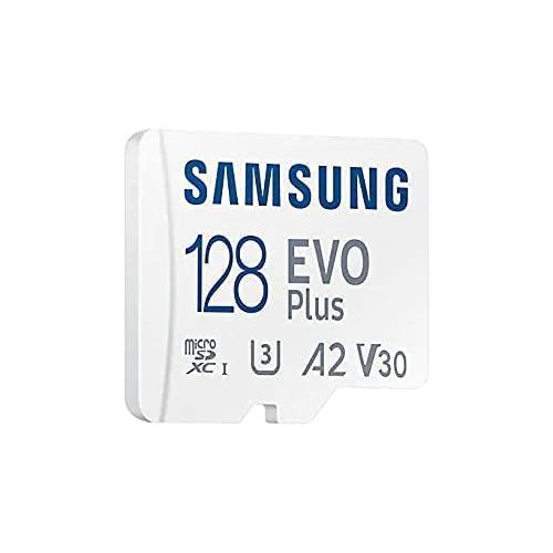 Samsung Evo Plus 128 GB microSD SDXC U3 Class 10 A2 geheugenkaart 130 MB/S adapter 2021 - NLMAX