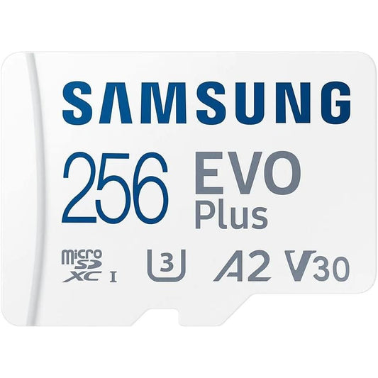 Samsung Evo plus 256GB microSD SDXC U3 class 10 A2 geheugenkaart 130MB/S Adapter 2021 MB-MC256KA APC - NLMAX