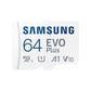 Samsung Evo plus 64GB microSD SDXC U1 klasse 10 A1 geheugenkaart 130MB/S Adapter 2021 - NLMAX