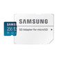 Samsung EVO Select 256GB micro SD XC UHS-I U3 130MB/s Full HD & 4K UHD SD Card Memory Card with Adapter (MB-ME256KA/EU) - NLMAX