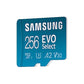 Samsung EVO Select 256GB micro SD XC UHS-I U3 130MB/s Full HD & 4K UHD SD Card Memory Card with Adapter (MB-ME256KA/EU) - NLMAX