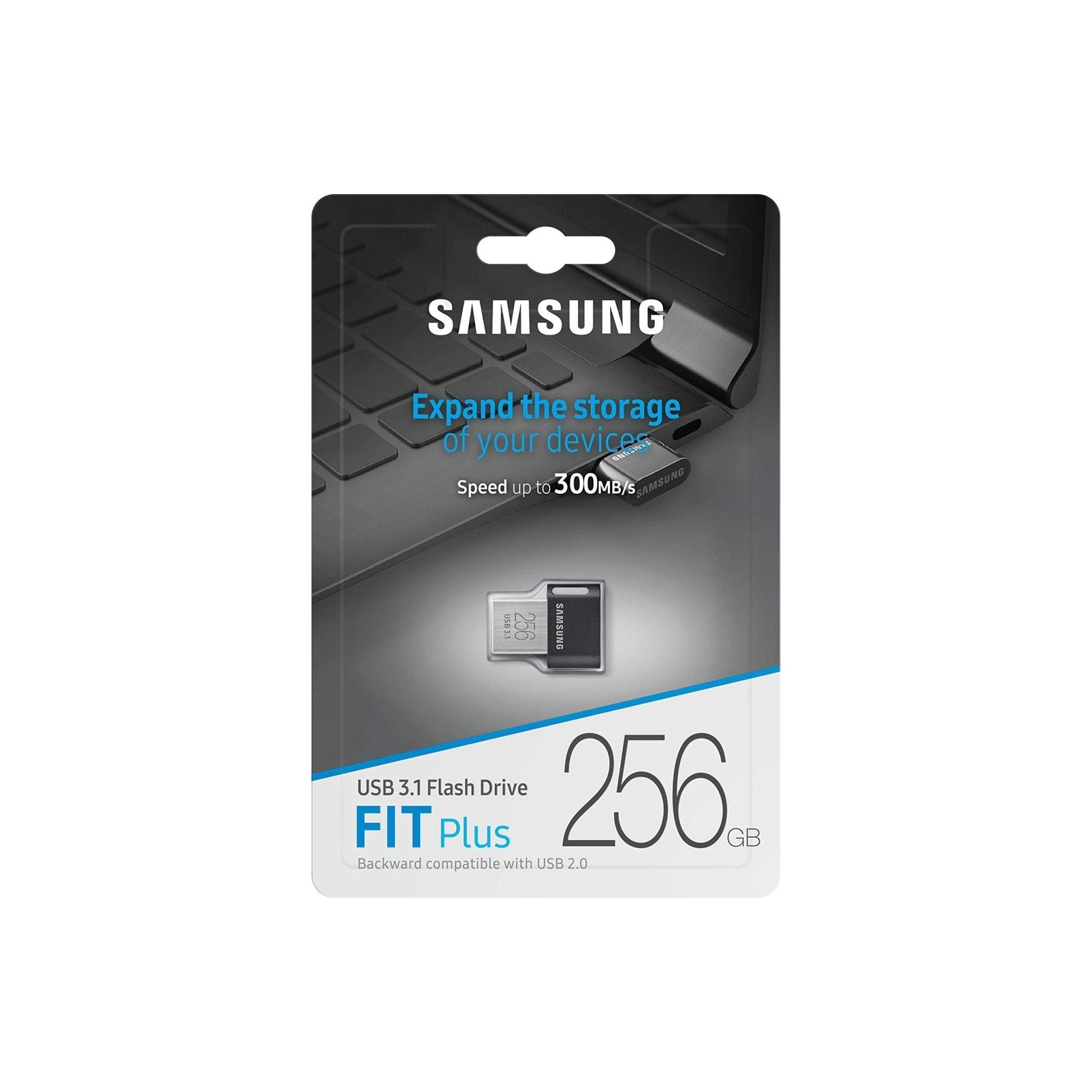 Samsung Fit Plus 256GB Type-A 400MB/s USB 3.1 Flash Drive - NLMAX
