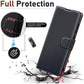 Samsung Galaxy A51 Hoesje – Wallet Case Softcase Bookcase met plek voor pasjes en standaard-Magneet - Zwart - NLMAX