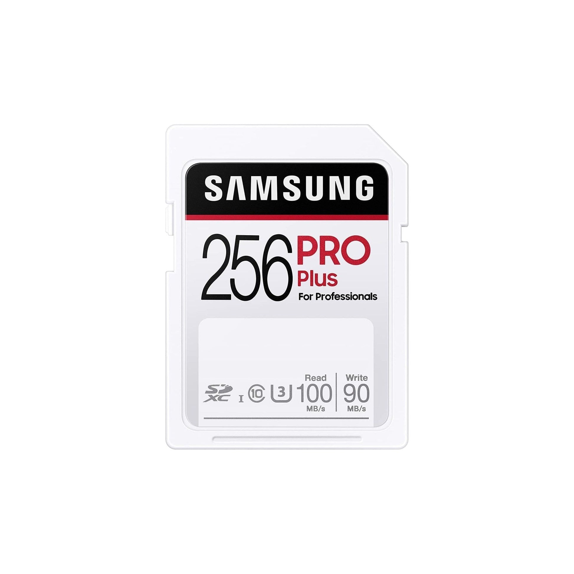 Samsung PRO Plus 256GB SDXC UHS-I U3 100MB/s Full HD & 4K UHD geheugenkaart (MB-SD256H/EU) - NLMAX