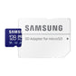 Samsung PRO Plus microSD-geheugenkaart, 128GB, UHS-I U3, Full HD & 4K UHD, 180 MB/s lezen, 130 MB/s schrijven, voor smartphone, drone of action-cam, incl. SD-adapter, MB-MD128SA/EU - NLMAX