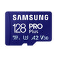 Samsung PRO Plus microSD-geheugenkaart, 128GB, UHS-I U3, Full HD & 4K UHD, 180 MB/s lezen, 130 MB/s schrijven, voor smartphone, drone of action-cam, incl. SD-adapter, MB-MD128SA/EU - NLMAX
