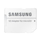 Samsung PRO Plus microSD-geheugenkaart, 128GB, UHS-I U3, Full HD & 4K UHD, 180 MB/s lezen, 130 MB/s schrijven, voor smartphone, drone of action-cam, incl. SD-adapter, MB-MD128SA/EU - NLMAX