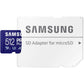 Samsung PRO Plus microSD-geheugenkaart, 512GB, UHS-I U3, Full HD & 4K UHD, 180 MB/s lezen, 130 MB/s schrijven, voor smartphone, drone of action-cam, incl. SD-adapter, MB-MD512SA/EU - NLMAX
