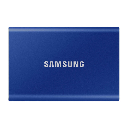 Samsung T7 Portable SSD - 1 TB - USB 3.2 Gen.2 External SSD Indigo Blue (MU-PC1T0H/WW) - NLMAX