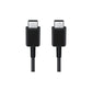 Samsung USB-kabel type C voor USB type C, zwart - NLMAX