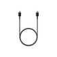 Samsung USB-kabel type C voor USB type C, zwart - NLMAX