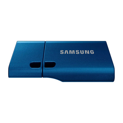 Samsung USB-stick, USB-C, 128GB, 400MB/s lezen, 60MB/s schrijven, MUF-128DA/APC USB 3.1 Flash Drive voor notebooks, tablets en smartphones, blauw - NLMAX