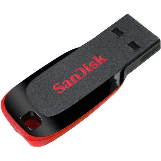 SanDisk 64 GB Cruzer Blade USB 2.0 Flash Drive - Black - NLMAX
