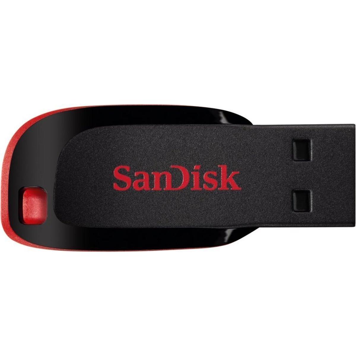 Sandisk Cruzer Blade USB stick - 16GB - USB 2.0 A - USB Drive - NLMAX