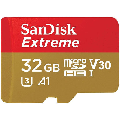 SanDisk Extreme MicroSD-Kaart Voor Mobiele Gaming 32 GB (Voor Smartphones En Tablets, A1, V30, Tot 100 MB/s Leessnelheid, Voor AAA/3D/VR-Gamegraphics En 4K UHD-Video’s) - NLMAX