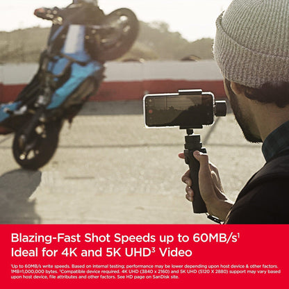 SanDisk Extreme microSDHC-geheugenkaart van 32 GB en SD-adapter met A1 App Performance + Rescue Pro Deluxe, tot 100 MB/s, klasse 10, UHS-I, U3, V30, rood/goud - NLMAX