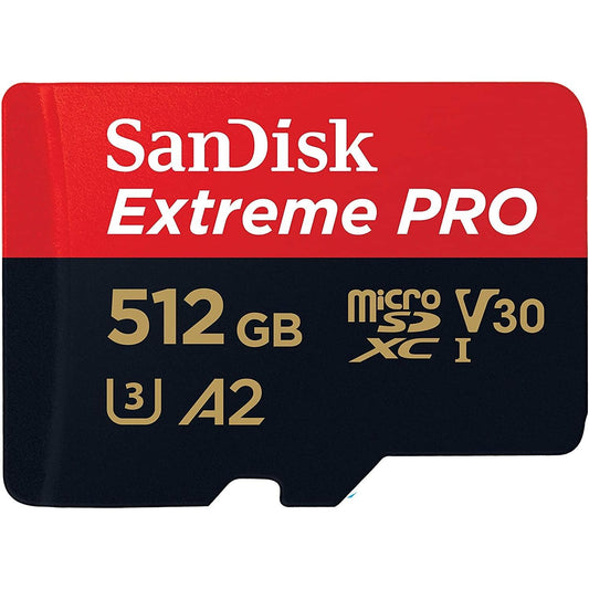 SanDisk Extreme PRO 128 GB MicroSDXC UHS‐I‐Kaart + SD-Adapter en A2 App Performance Software, Leessnelheden Tot 200 MB/s, Class 10, UHS-I, U3, V30 - NLMAX