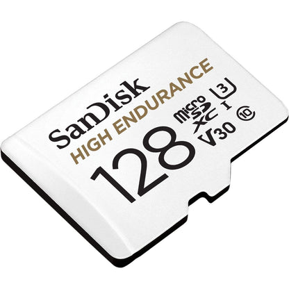 SanDisk High Endurance MicroSD-Kaart 128 GB (Perfect Voor Dashboardcamera Of Bewakingssysteem Thuis, Hoge Duurzaamheid, Tot 10.000 Uur Opnemen, Full HD En 4K) - NLMAX