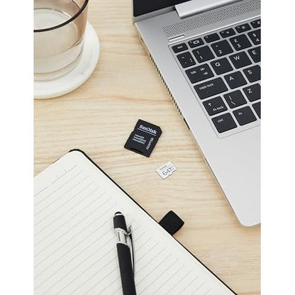 SanDisk High Endurance MicroSD-Kaart 64 GB (Perfect Voor Dashboardcamera Of Bewakingssysteem Thuis, Hoge Duurzaamheid, Tot 5.000 Uur Opnemen, Full HD En 4K) - NLMAX