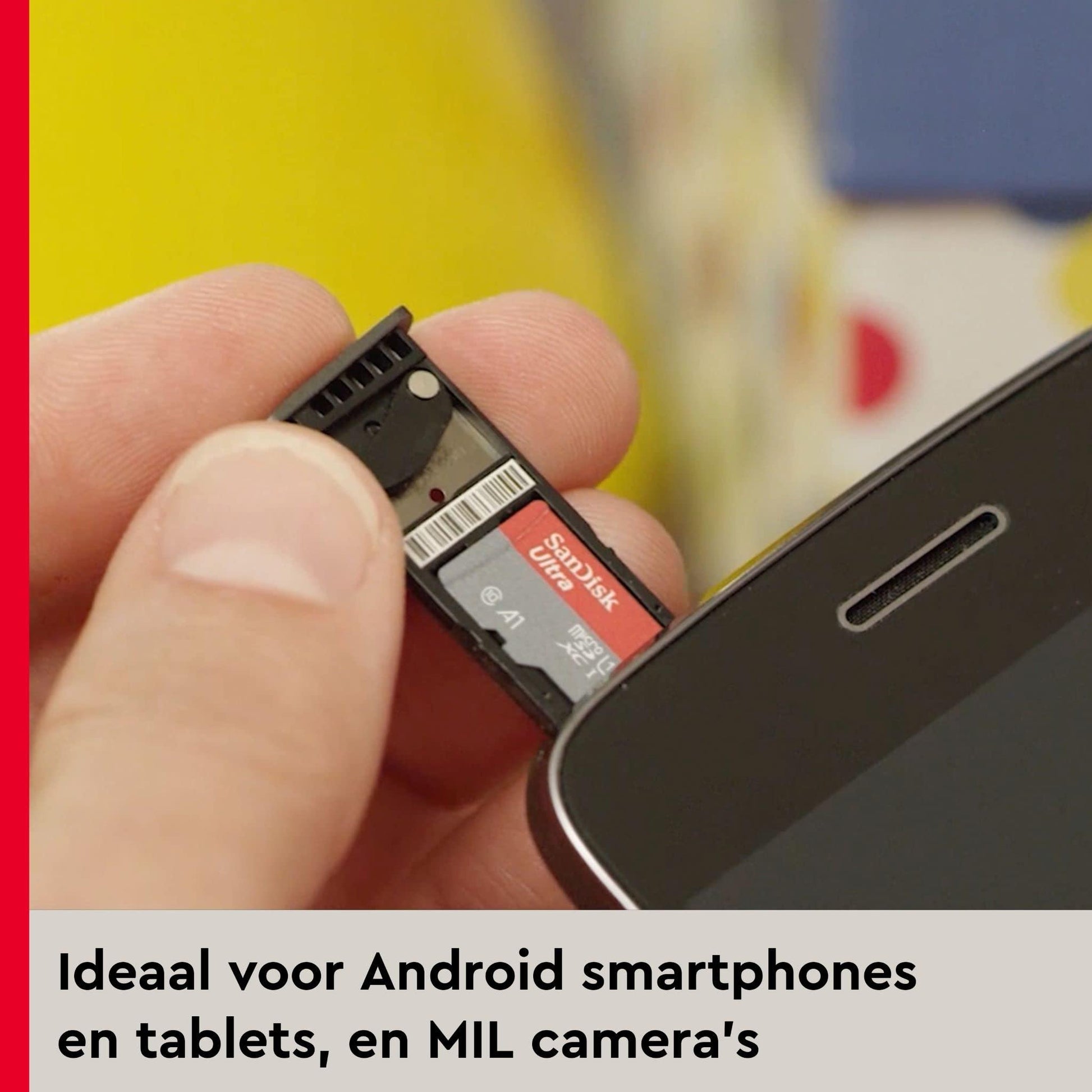 SanDisk Ultra Android MicroSDXC UHS-I Card 128GB + SD Adapter (For Smartphones And Tablets, A1, Class 10, U1, Full HD Videos, Up to 140MB/s Read Speed, 10 Years Limited Warranty) - NLMAX