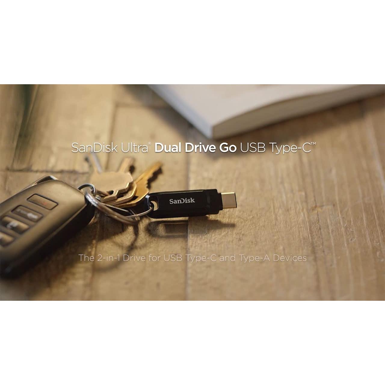 SanDisk Ultra Dual Drive Go USB Type C and Type A Flash Drive - NLMAX