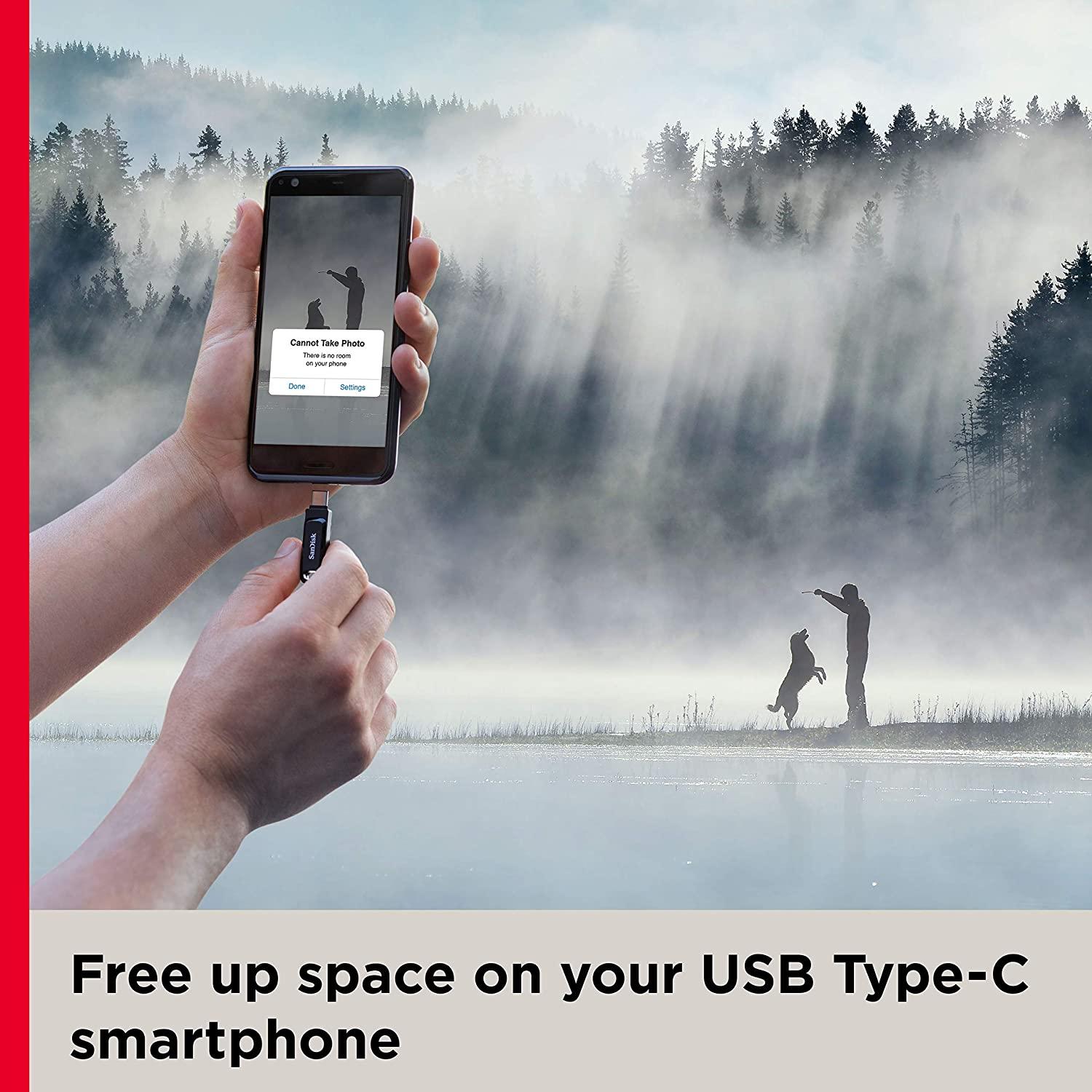 SanDisk Ultra Dual Drive Go USB Type C and Type A Flash Drive - NLMAX