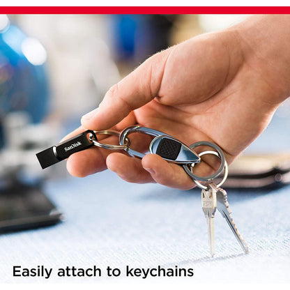 SanDisk Ultra Dual Drive Go USB Type C and Type A Flash Drive USB 3.1, 256 GB - NLMAX