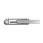 SanDisk Ultra Dual Drive Luxe USB Type-C-Flashdrive 128 GB (USB 3.1 Gen 1, Leessnelheden Tot 150 MB/s, Wachtwoordbeveiliging, Automatische Back-Up) - NLMAX