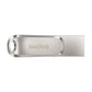 SanDisk Ultra Dual Drive Luxe USB Type-C-Flashdrive 128 GB (USB 3.1 Gen 1, Leessnelheden Tot 150 MB/s, Wachtwoordbeveiliging, Automatische Back-Up) - NLMAX