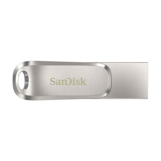 SanDisk Ultra Dual Drive Luxe USB Type-C-Flashdrive 128 GB (USB 3.1 Gen 1, Leessnelheden Tot 150 MB/s, Wachtwoordbeveiliging, Automatische Back-Up) - NLMAX