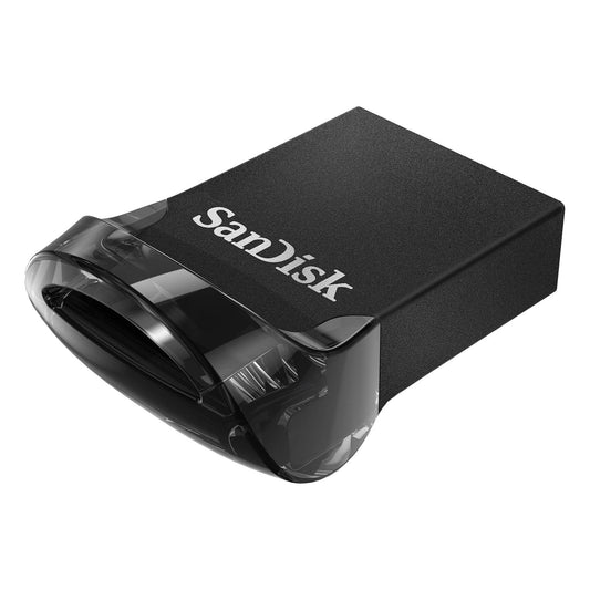 SanDisk Ultra Fit USB 3.1 Flash Drive 32GB (For Laptops, Tablets, TVs, Game Consoles, Car Sound Systems And More, Plug-And-Stay, 130MB/s Reading Speed, RescuePRO Deluxe, SecureAcess Software) - NLMAX