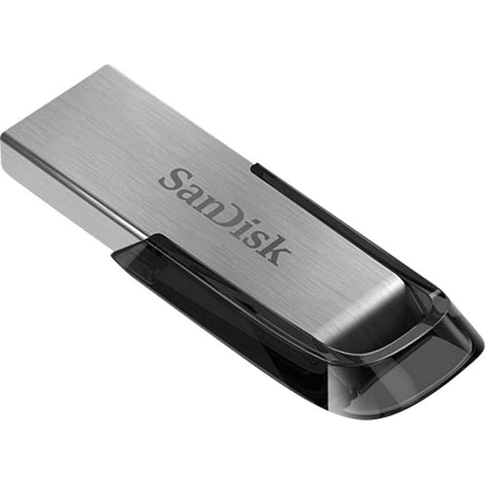 SanDisk Ultra Flair USB 3.0 Flash Drive 128 GB (Robuuste En Stijlvolle Metalen Behuizing, Wachtwoordbeveiliging, 150 MB/s Lezen) Zwart - NLMAX