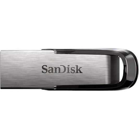 SanDisk Ultra Flair USB 3.0 Flash Drive 64 GB (Robuuste En Stijlvolle Metalen Behuizing, Wachtwoordbeveiliging, 150 MB/s Lezen) Zwart - NLMAX