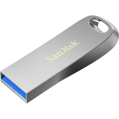 SanDisk Ultra Luxe USB 3.1-Flashdrive (USB 3.1 Gen 1, Leessnelheden Tot 150 MB/s, Wachtwoordbeveiliging, RescuePRO Deluxe-Software) - NLMAX