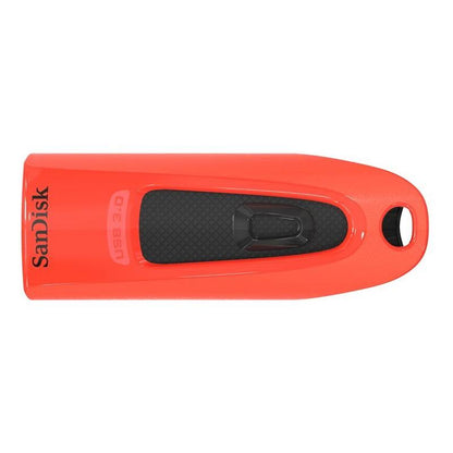 SanDisk Ultra, USB 3.0 Flash Drive, 64GB, USB-flashstation 130Mm/S - Rood - NLMAX