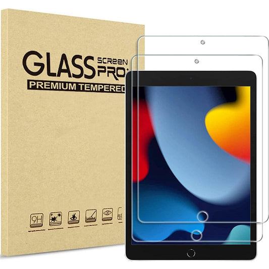 Screen Protector voor iPad 10,2 Inch 2021 9e / 2020 8e / 2019 7e Generatie, Beschermglas Gehard Glas - 9H Helder - NLMAX