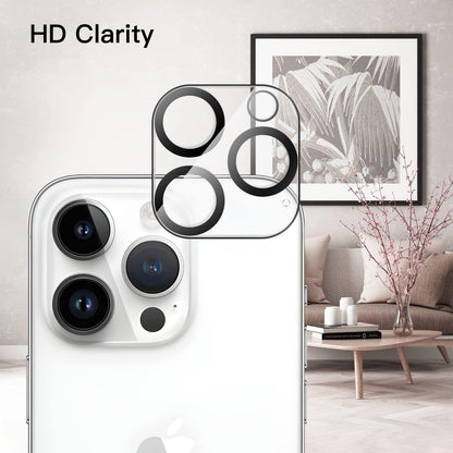 Screen Protector voor iPhone 14 Pro Max 6,7-Inch met Camera Lens Beschermer, Volledige Dekking 2-Stuks Elk - NLMAX