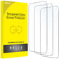 Screen Protector voor iPhone 14 Pro Max 6,7-Inch, Volledige Dekking 9H Gehard Glas 3-Stuks Hoesje Vriendelijk, - NLMAX
