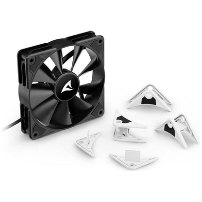 Sharkoon Silent Storm BW120 PWM, 120 mm behuizingsventilator - NLMAX