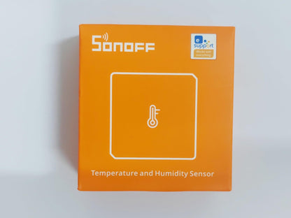SONOFF Mini Binnentemperatuur- En Vochtigheidssensor -Temperature And Humidity Sensor , Gebruikt Om Het Binnenklimaat Te Bewaken, Alexa/Google Home Compatibel, Vereist SONOFF ZigBee Bridge, Inclusief Batterij SNZB-02 ZigBee - NLMAX