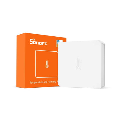 SONOFF Mini Binnentemperatuur- En Vochtigheidssensor -Temperature And Humidity Sensor , Gebruikt Om Het Binnenklimaat Te Bewaken, Alexa/Google Home Compatibel, Vereist SONOFF ZigBee Bridge, Inclusief Batterij SNZB-02 ZigBee - NLMAX