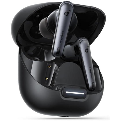 soundcore van Anker Liberty 4 NC draadloze oordopjes bluetooth met 98,5% ruisonderdrukking, adaptieve ruisonderdrukking voor oren en omgeving, Hi-Res-geluid, 50u-accu, draadloos opladen, Bluetooth 5.3 - NLMAX
