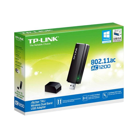 TP-Link Archer T4U - v3 - wifi netwerkadapter - Super Speed USB 3.0 -5 GHz en 2.5GHz - NLMAX