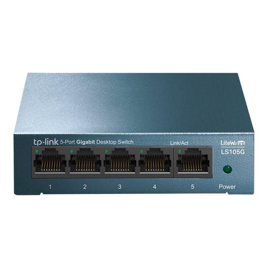 TP-Link LiteWave LS105G - switch - 5 poorten - onbeheerd - NLMAX