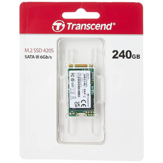 Transcend TS240GMTS420S 240GB | M.2 SSD 420S SATA III 6Gb/s interface - NLMAX